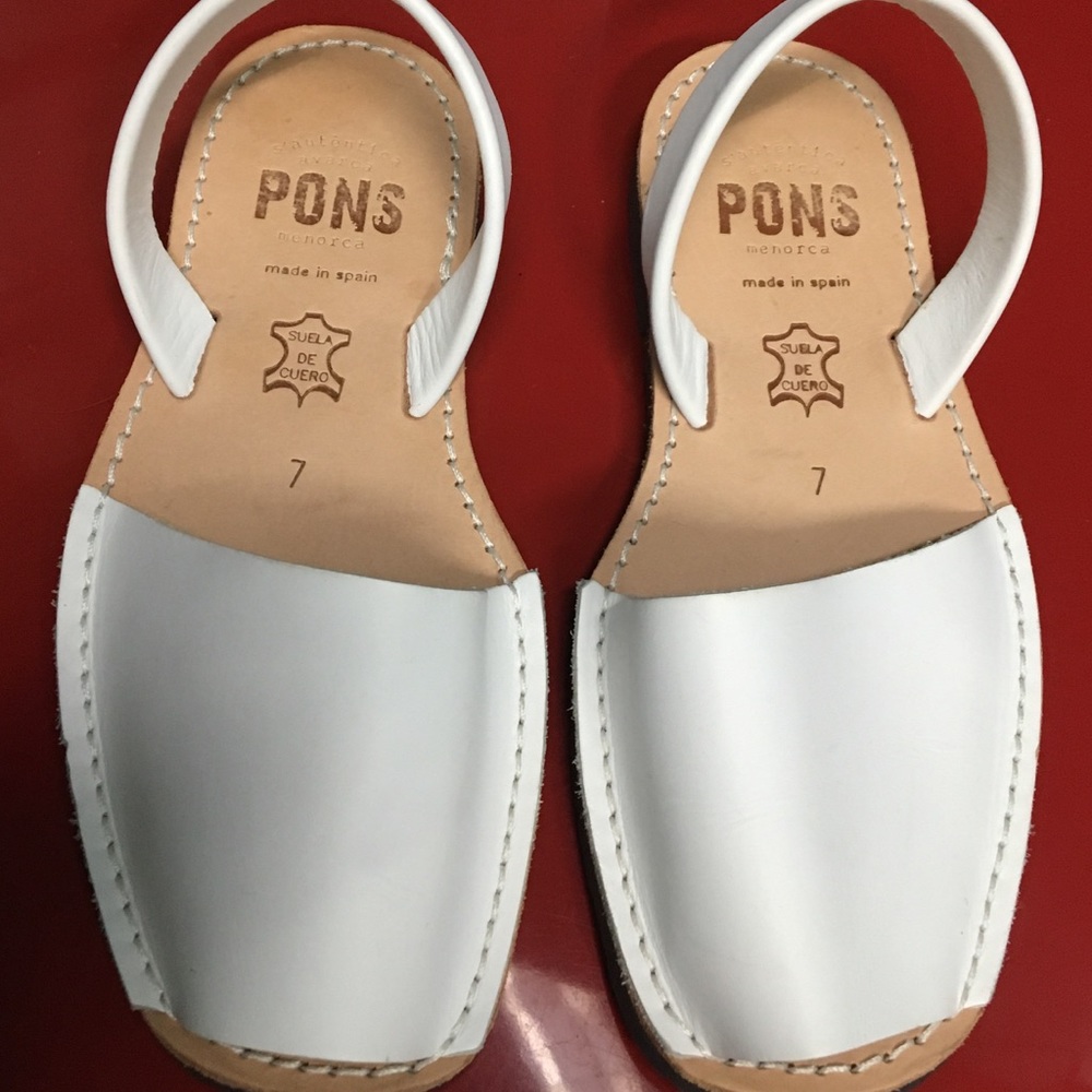Pons slingback open-toe leather sandals